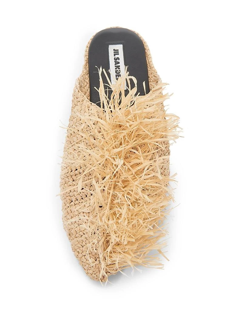 Jil Sander Raffia Palm Slippers 4