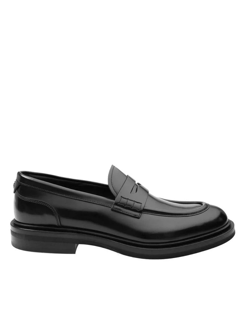 Dolce & Gabbana Dolce & Gabbana Brushed Leather Loafers 1