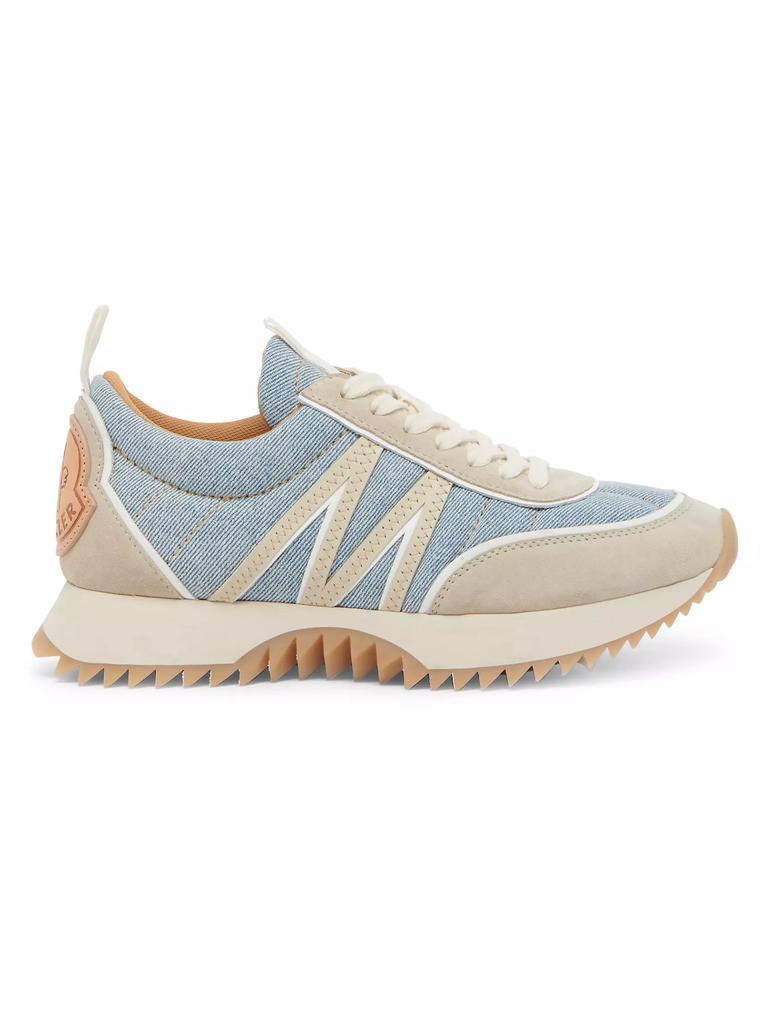 【MONCLER】PACEY LOW TOP デニム スニーカー MONCLER | Pacey Denim Sneakers | Women | Lane Crawford