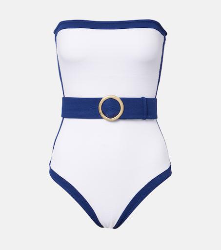Alexandra Miro Whitney belted swimsuit