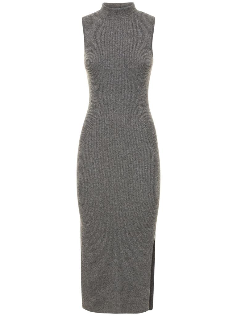 REFORMATION Ida Sleeveless Cashmere Sweater Dress