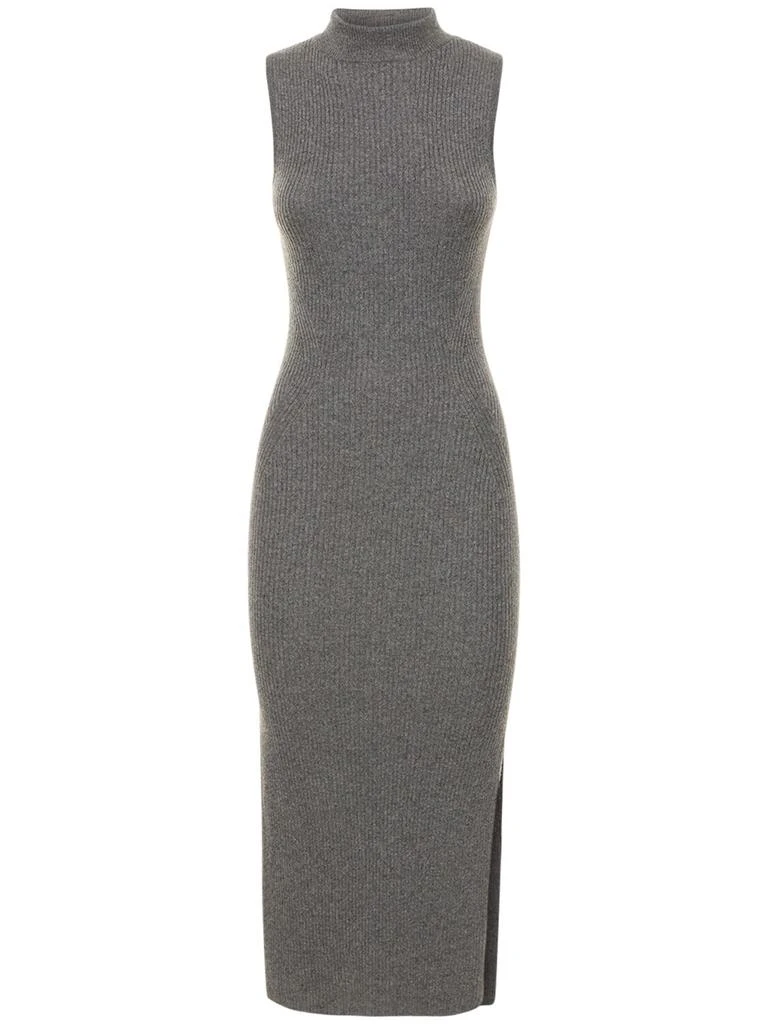 Reformation Ida Sleeveless Cashmere Sweater Dress 1