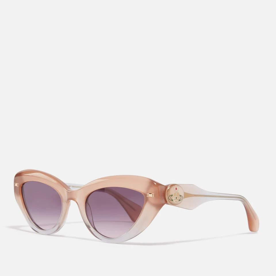 Vivienne Westwood Vivienne Westwood Liza Acetate Cat Eye-Frame Sunglasses 2