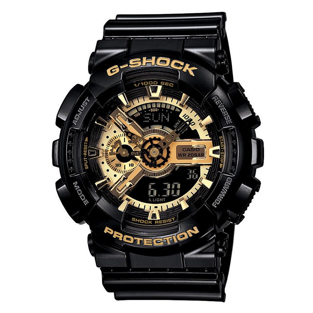 G-Shock Men's Analog Digital Black Resin Strap Watch