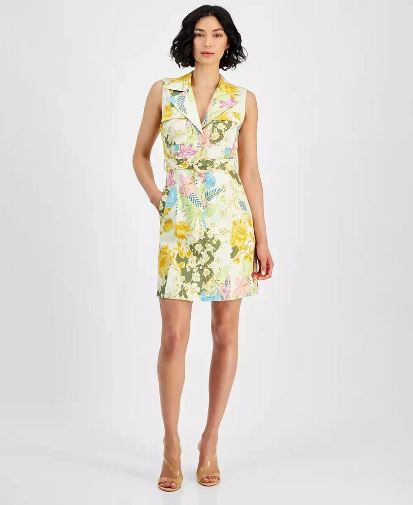 GUESS Women's Lydia Linen Shirtdress 1