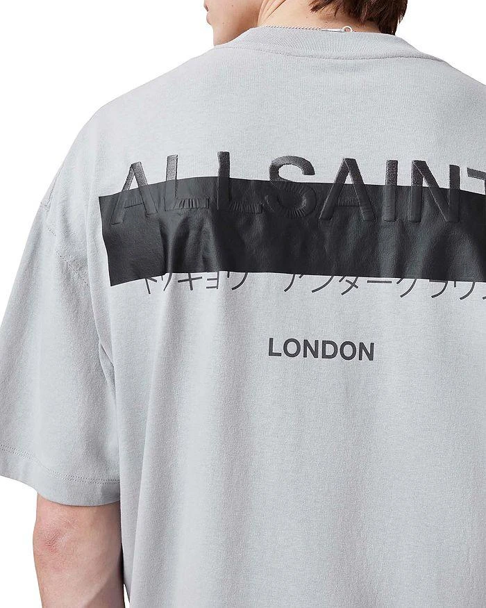 ALL SAINTS Redact Oversized Tee 6