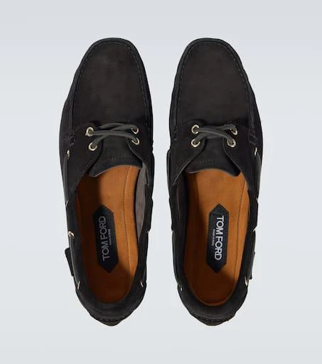 Tom Ford Robin suede boat shoes 4