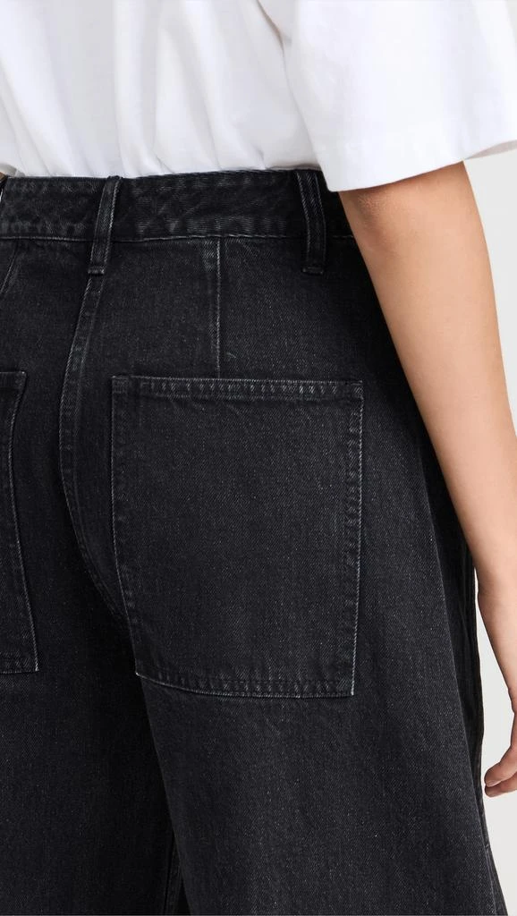 Tibi Black Denim Sid Jeans 7