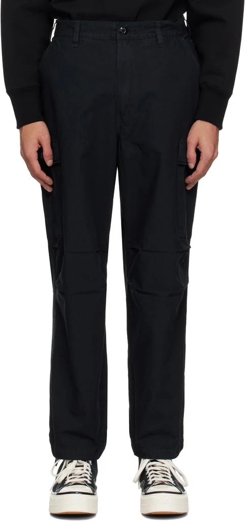 Wtaps Black MILT9602 Cargo Pants 1