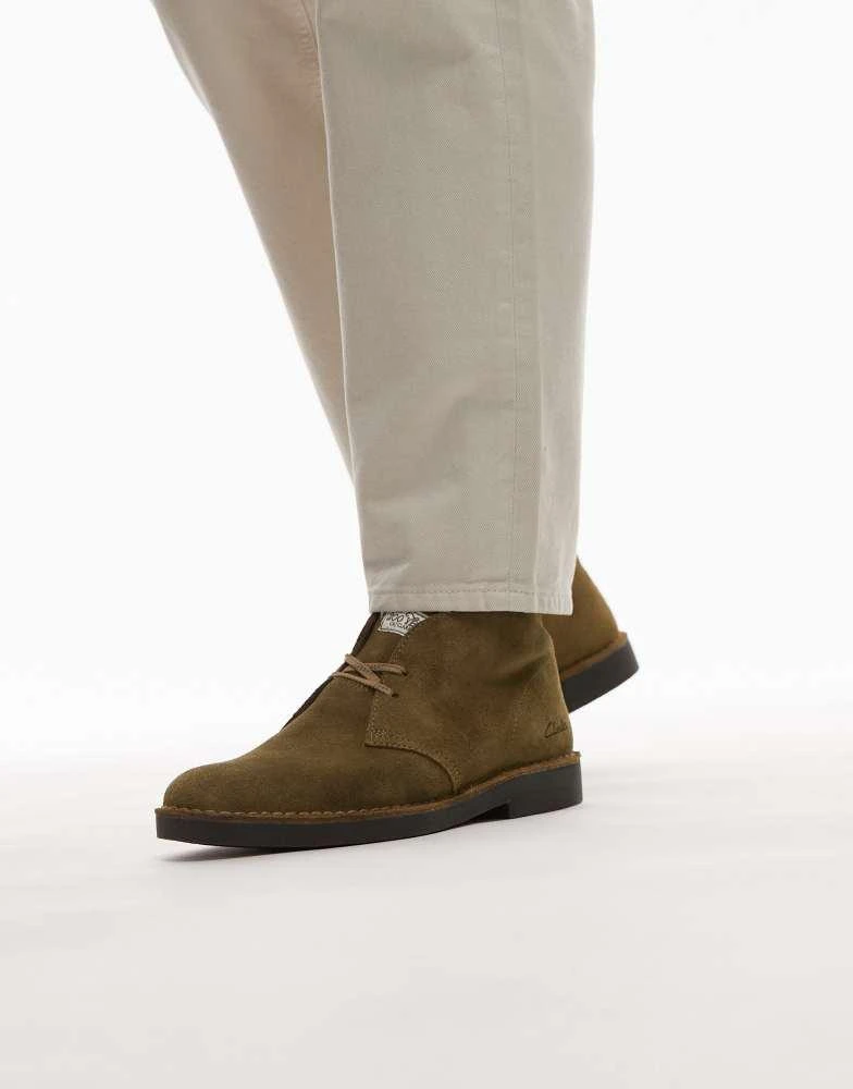 Shop Clarks Desert EVO boot in olive green suede on Sale at BeyondStyle   Get 10% Off Clarks Desert EVO boot in olive green suede with Limited-Time  Flash Deals, Exclusive Discounts, and