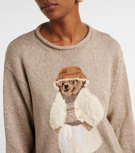 Ralph Lauren Polo Bear intarsia cotton sweater 5