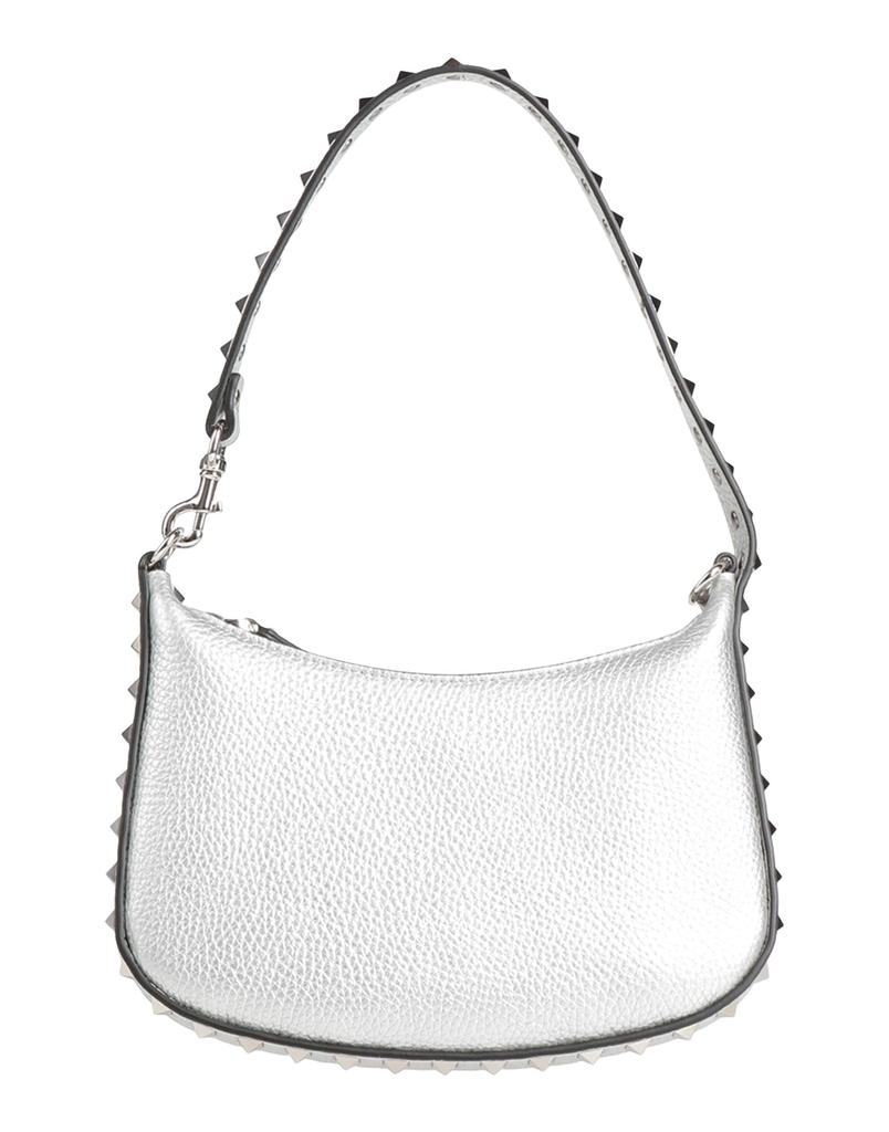 Valentino Embroidered raffia mini Rockstud handbag - Tote