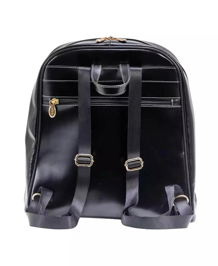 McKlein Moline Leather Business Laptop Tablet Backpack 2