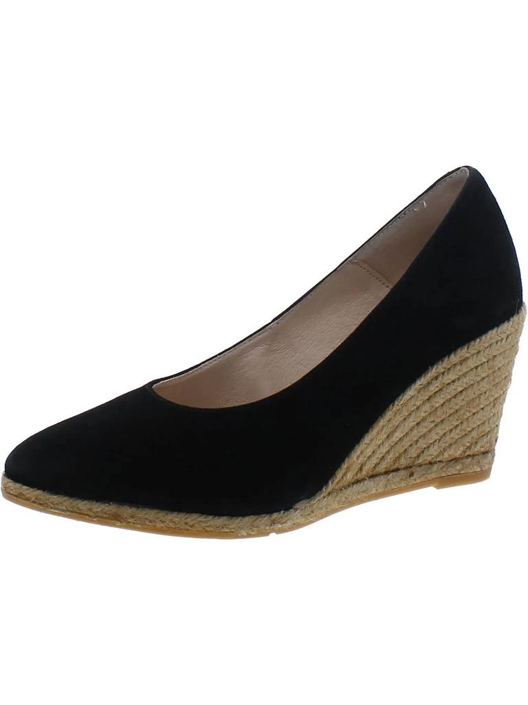 Eric Michael Womens Suede Slip-On Wedge Heels 1