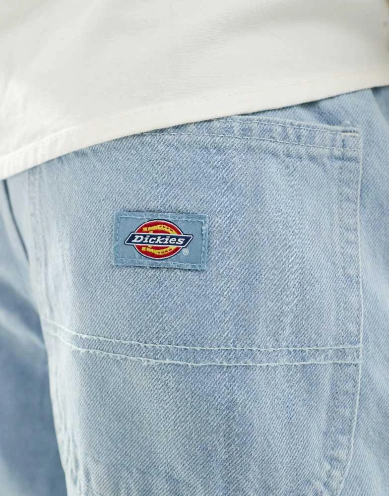DICKIES Dickies madison denim baggy fit jeans in light blue 2
