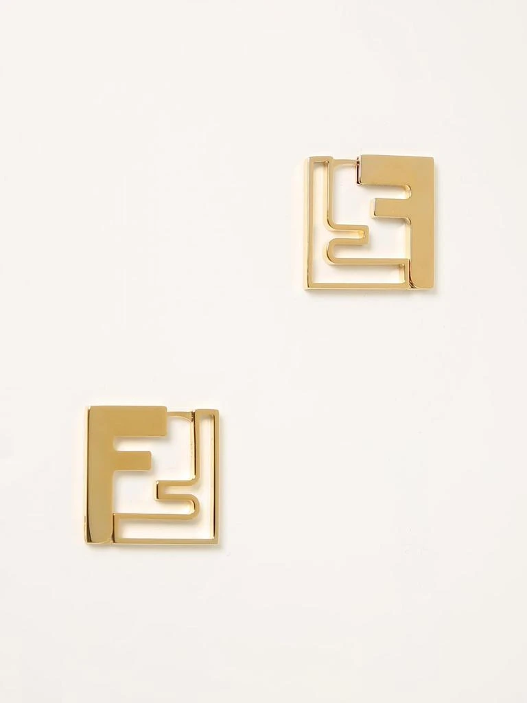 Fendi Fendi Forever bronze earrings