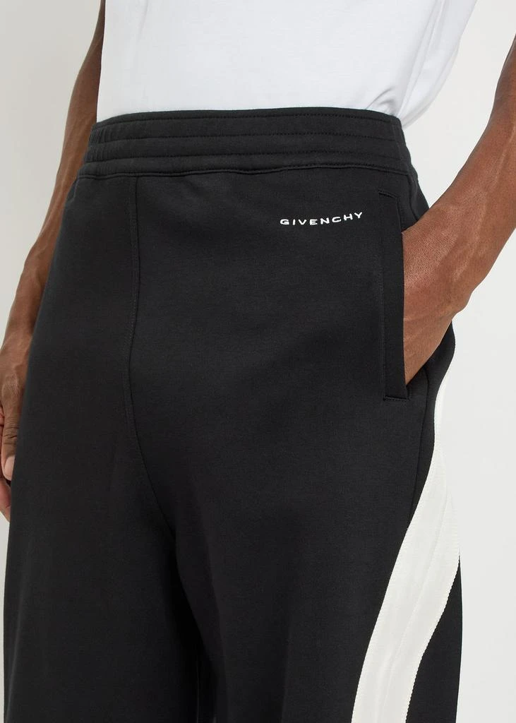 Givenchy Panelled cotton-blend sweatpants 5