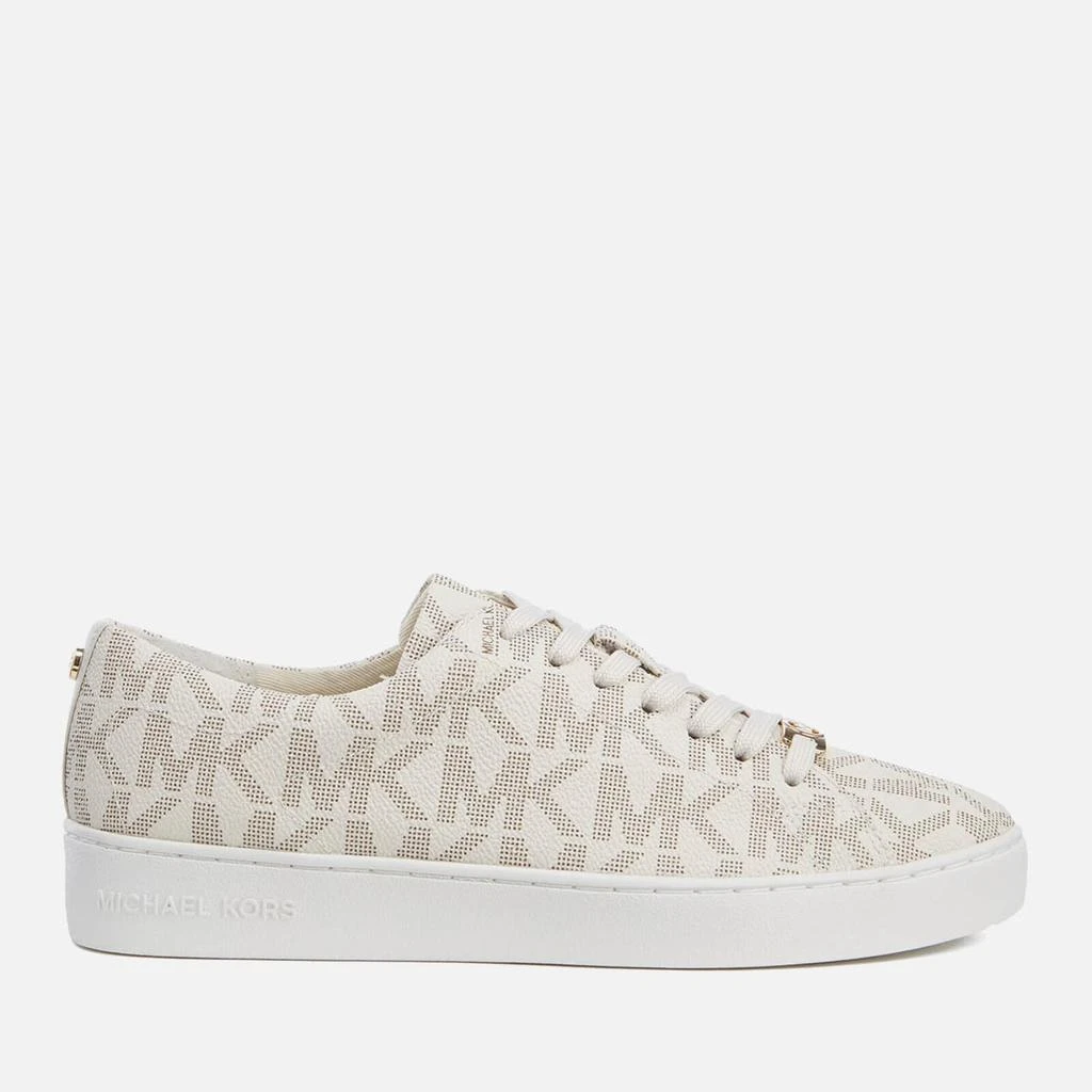 MICHAEL Michael Kors MICHAEL Michael Kors Women's Keaton Cupsole Trainers - Vanilla 1