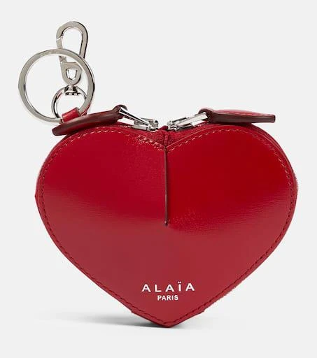Alaïa Le Cœur Mini leather coin purse
