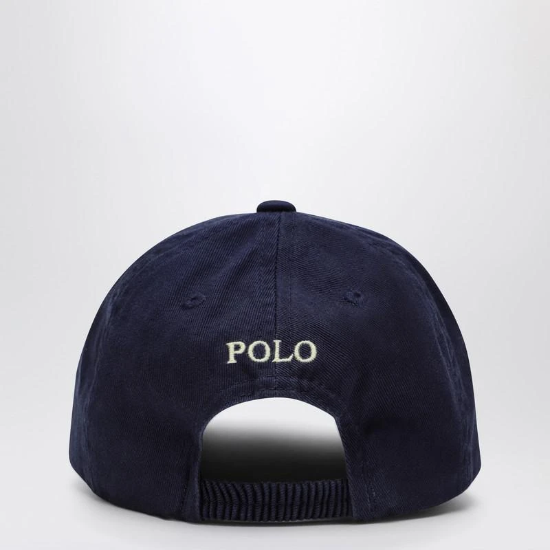 Polo Ralph Lauren Blue navy baseball cap with logo 4