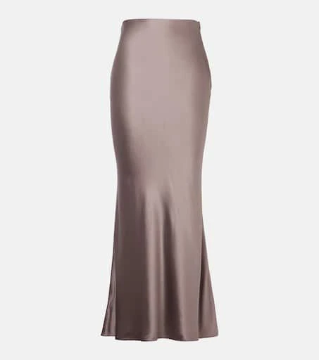 The Sei Silk charmeuse maxi skirt 1