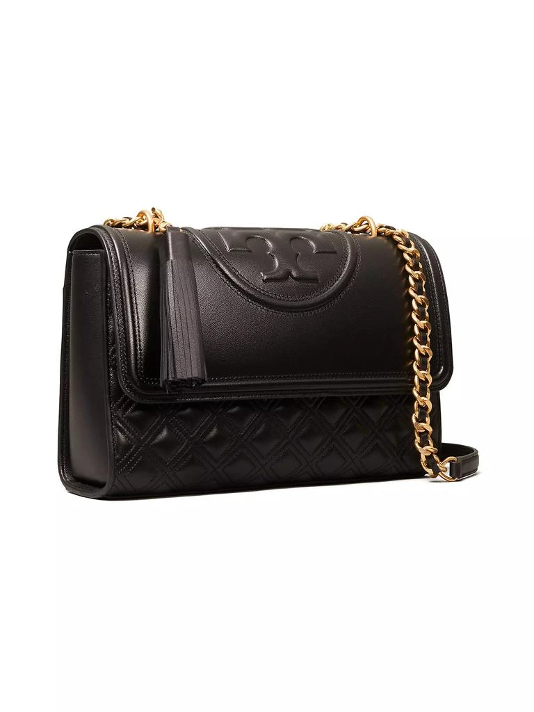 Tory Burch Large Fleming Leather Tassel Crossbody Bag 3