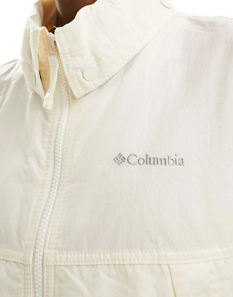 Columbia Columbia Paracutie windbreaker in chalk 3