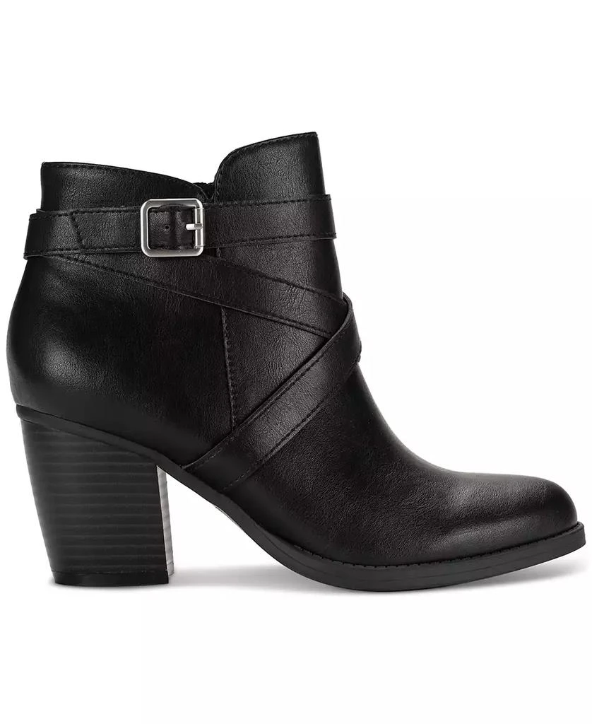 Style & Co Women's Zetaa Strappy Belt-Heel Booties, Created for Macy's 6