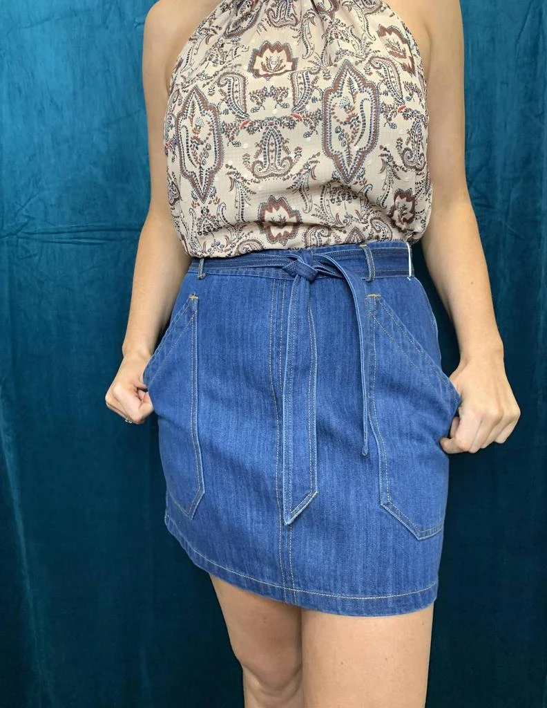 Bishop + Young Retro Belted Skirt 1