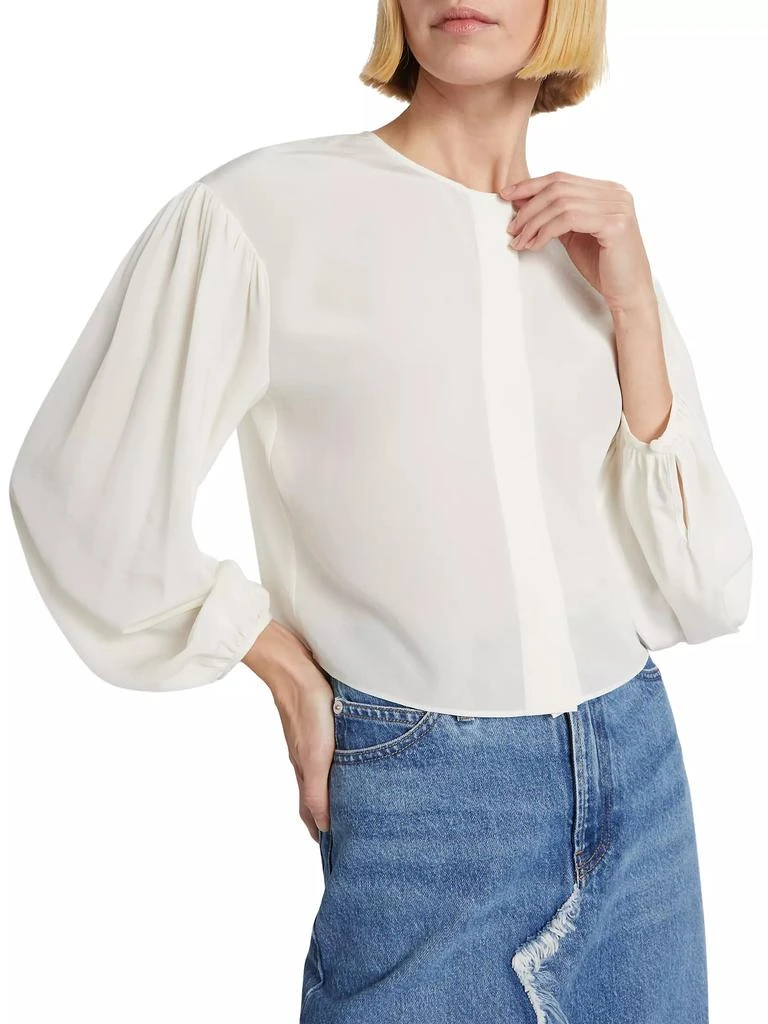 FRAME Boxy-Fit Blouse 6