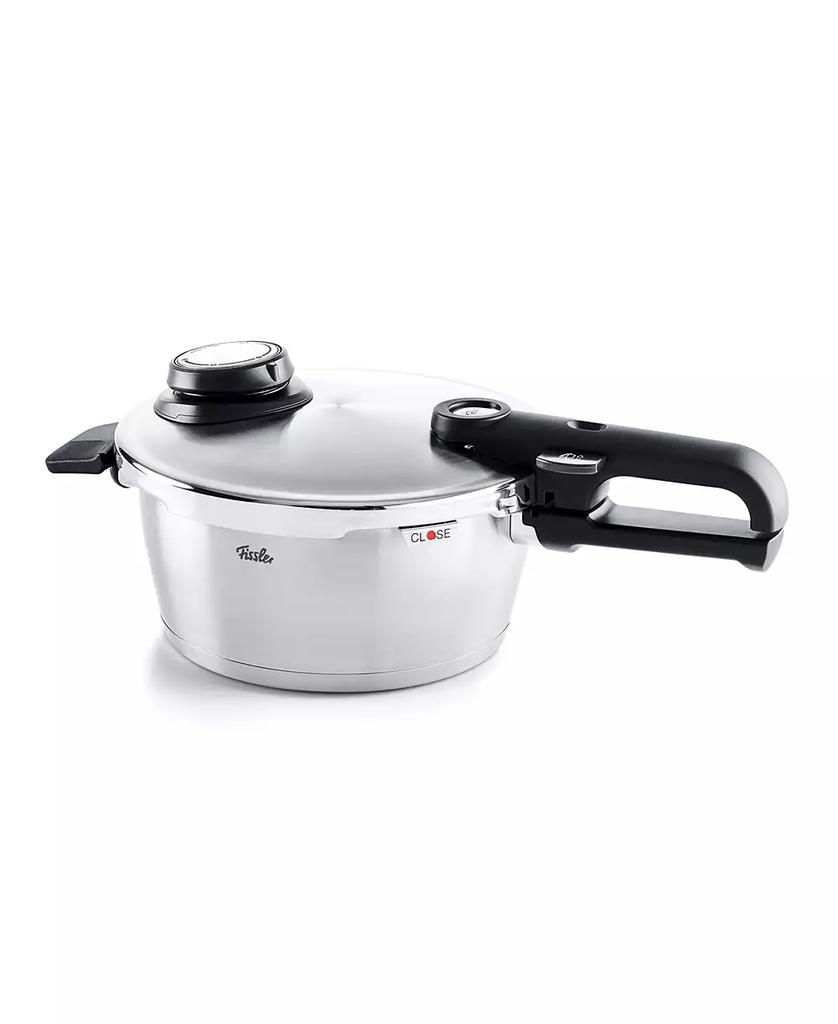 Fissler Vitavit Premium Stainless Steel 2.6 Quart Pressure Cooker with Steamer Insert