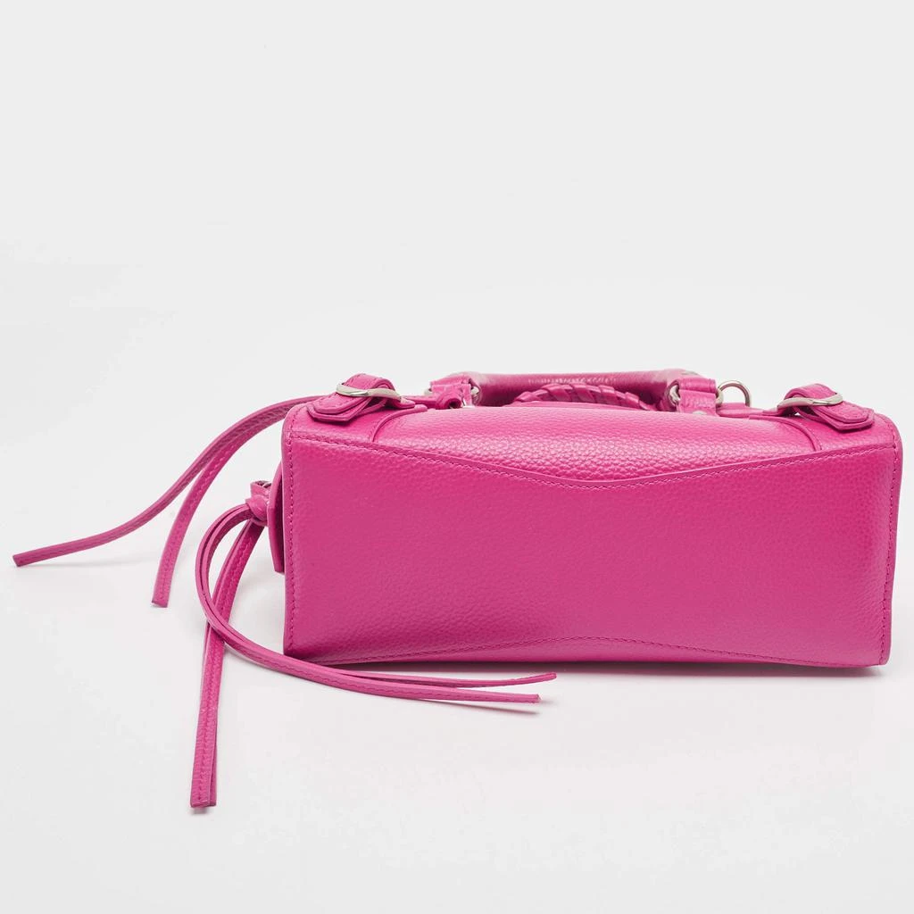 Balenciaga Balenciaga Pink Leather Mini Neo Classic Bag 8