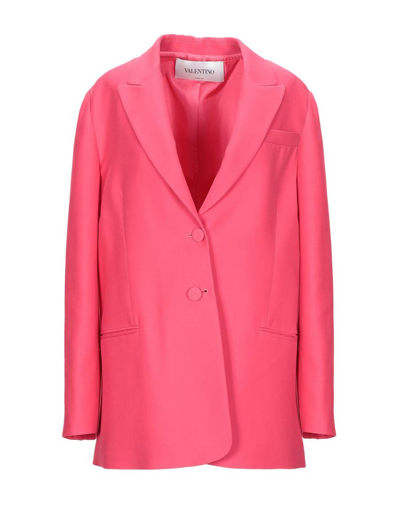 ジャケット VALENTINO BOW SINGLE-BREASTED JACKET Valentino - Provence Blue & Pink Bow Single Breasted Blazer
