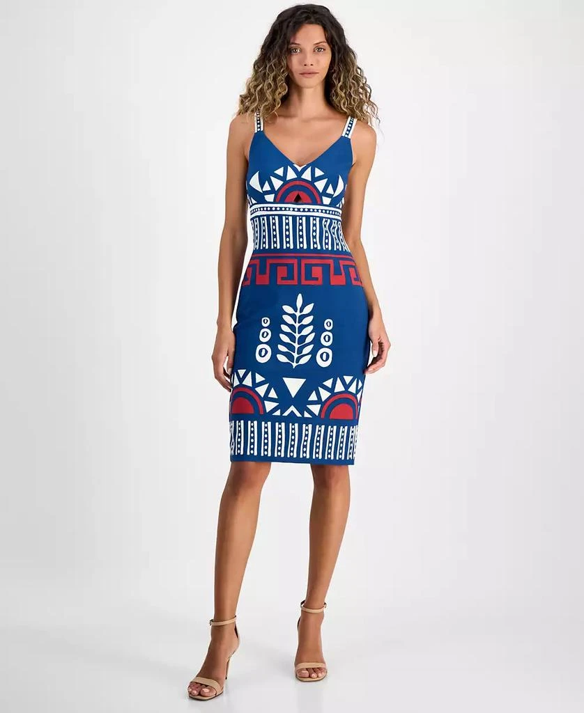RACHEL Rachel Roy Women's Kaliope Printed Sheath Dress 1