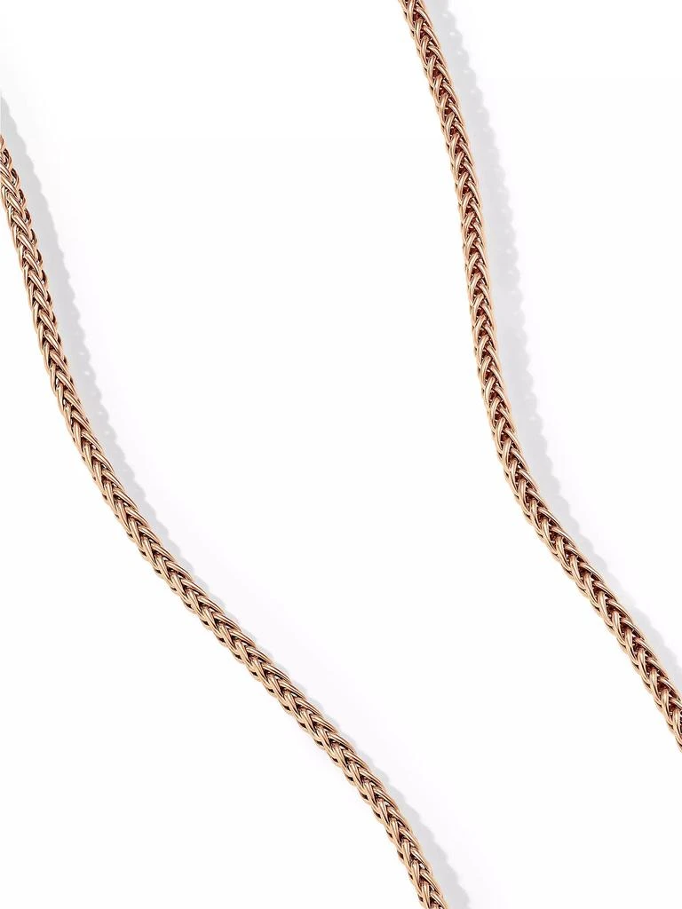 David Yurman Wheat Chain Necklace in 18K Rose Gold 2