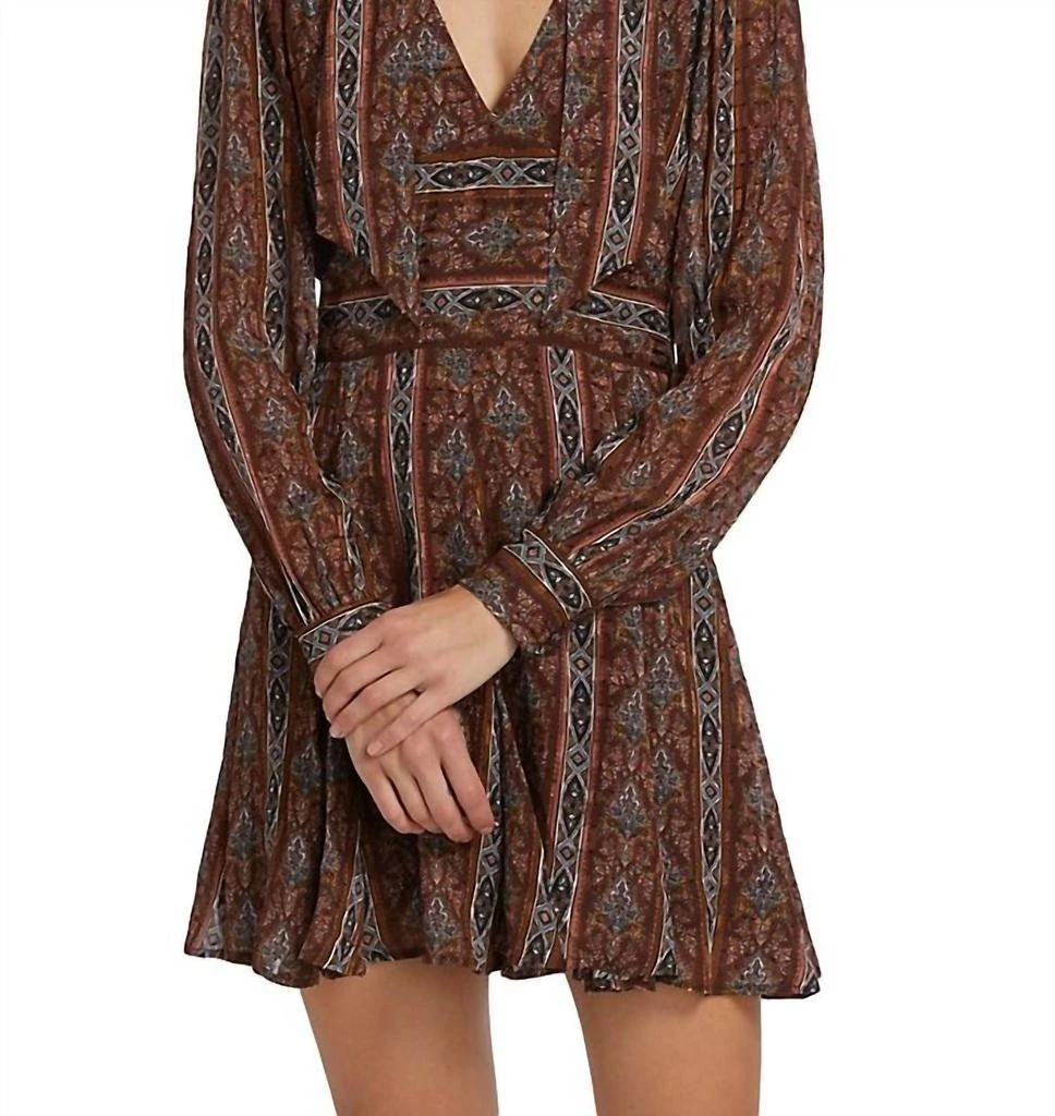 chinese dress ladies Reformation New China Blue Floral Bucatini Linen Dress S main image 1