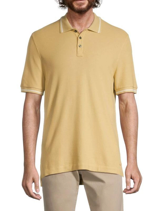 ATM Anthony Thomas Melillo Tipped Pique Polo 1