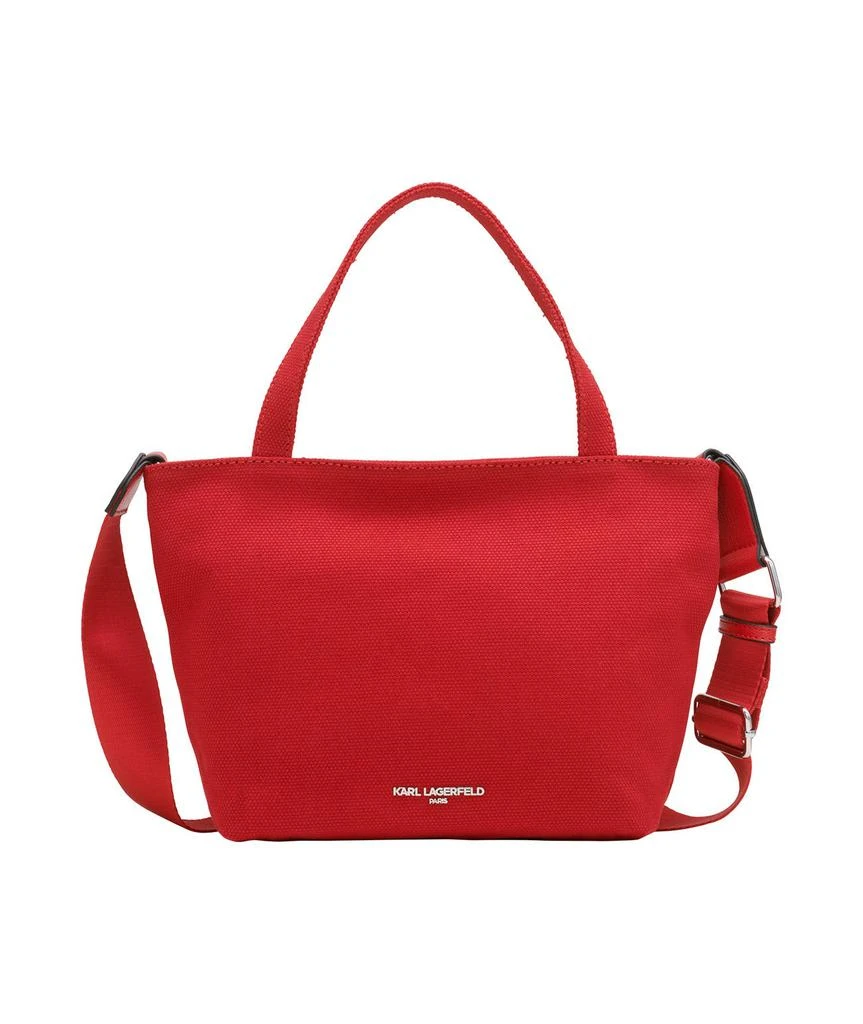 Karl Lagerfeld Paris CANNES MINI CANVAS TOTE 2
