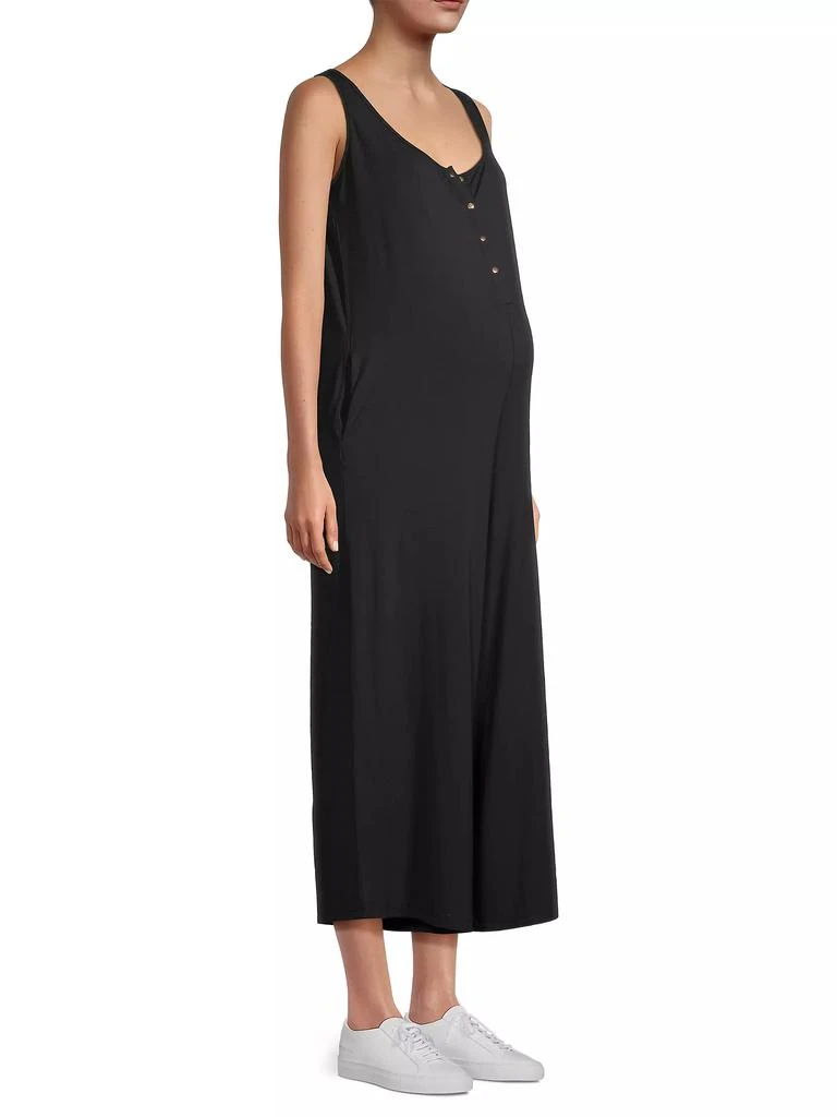 Nom Maternity Round The Clock Jersey Nursing Jumpsuit 4