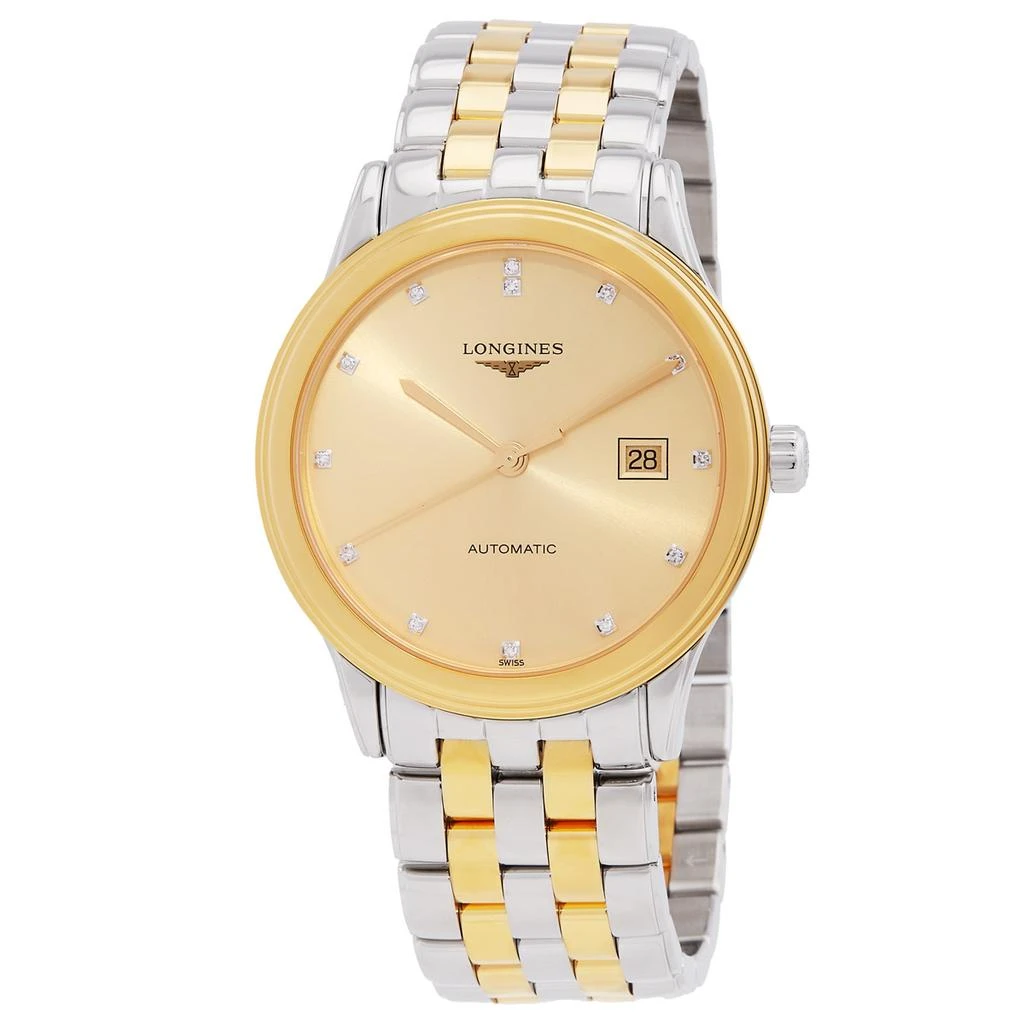 Longines Longines Flagship Automatic Diamond Champagne Dial Watch L49843377 1