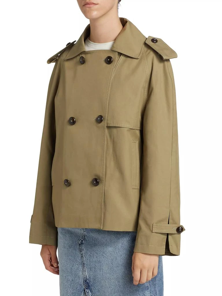Farm Rio Short Trench Coat 4