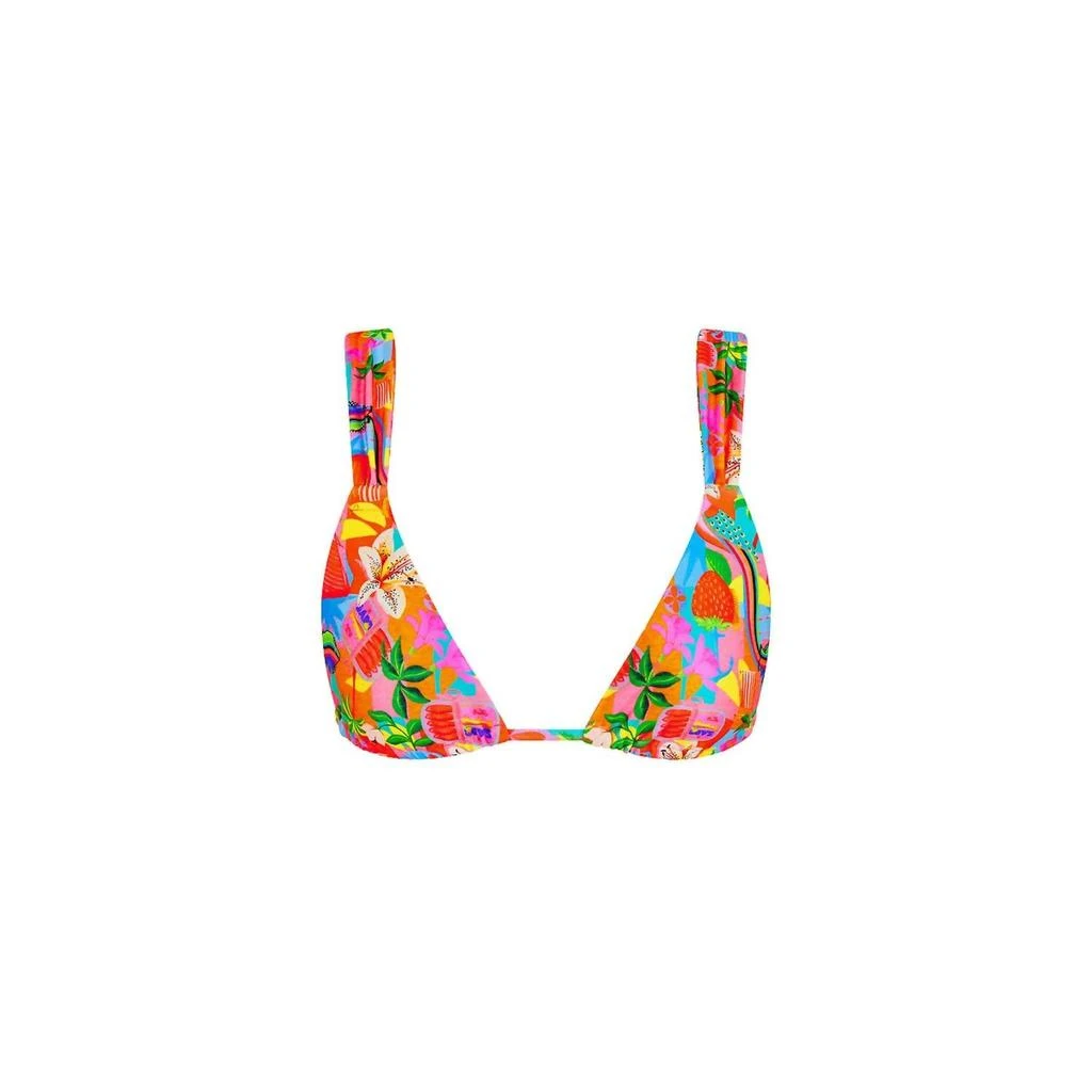 Kulani Kinis Havana Haven Slide Bralette Top In Multi 3