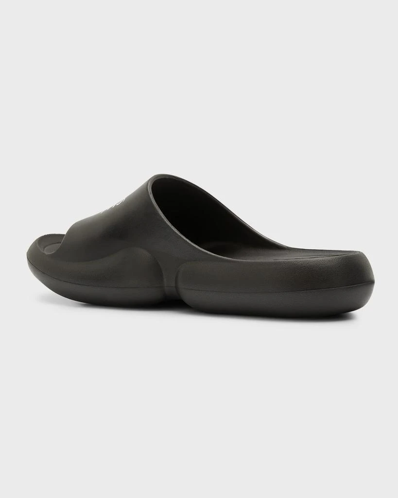 Versace Men's Tago Logo Rubber Pool Slides 3