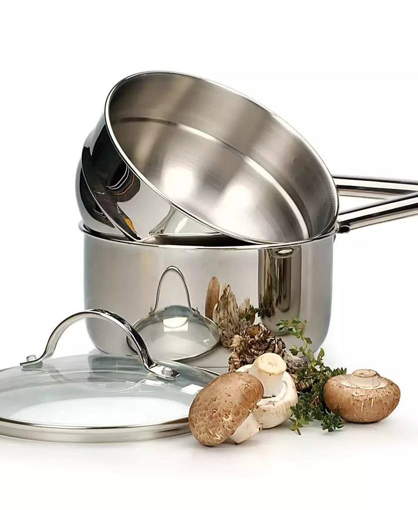 RSVP International Endurance Stainless Steel 3 Piece 2 Qt Double Boiler 10