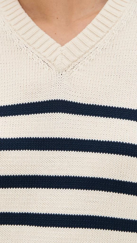 Jenni Kayne Cotton Kate V Neck Pullover 5