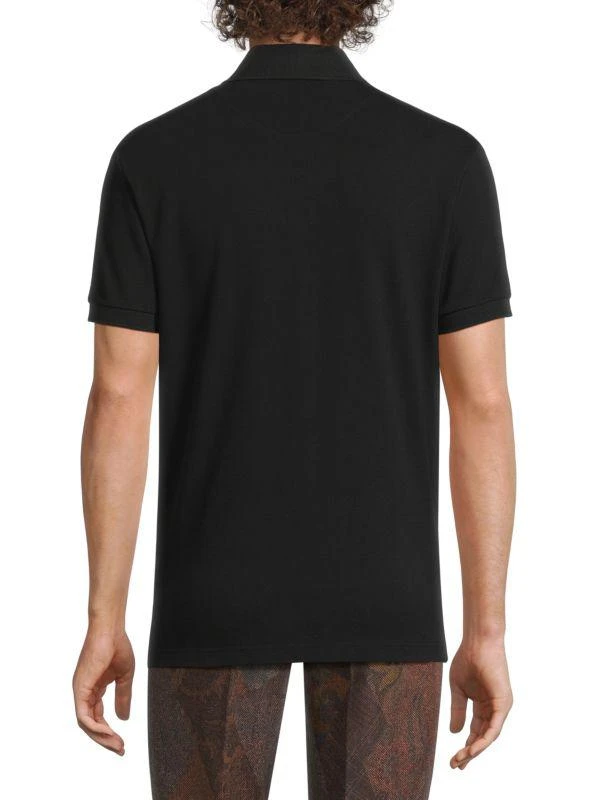 ETRO Roma Logo Cotton Polo Shirt 2