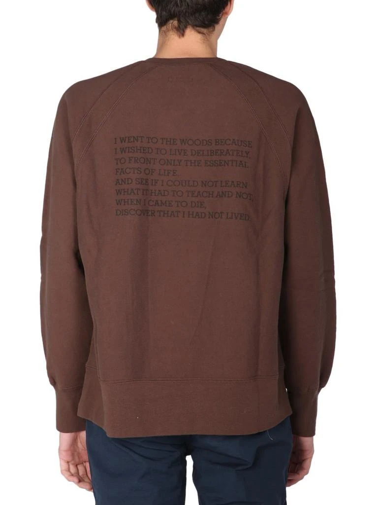 Engineered Garments Engineered Garments Printed Crewneck Sweatshirt 2