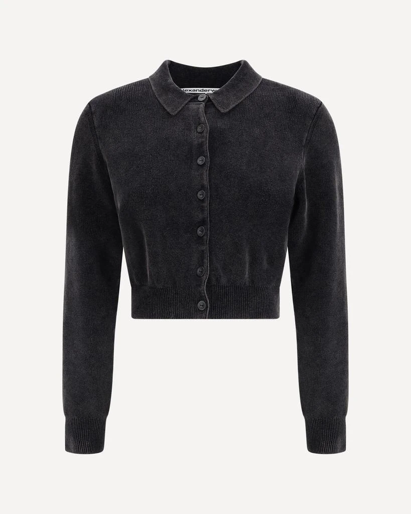 Alexander Wang Polo Cardigan crop 1