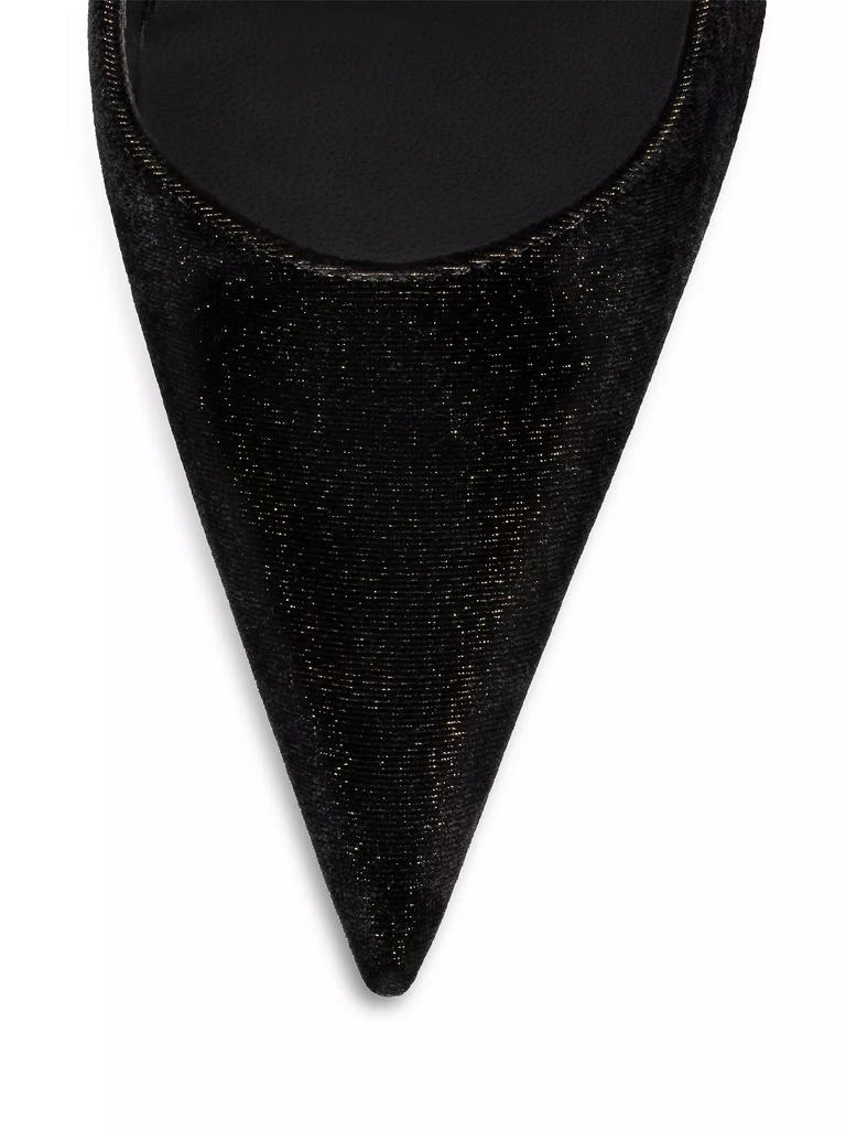 Christian Louboutin Kate Max 100MM Velvet Pumps 4