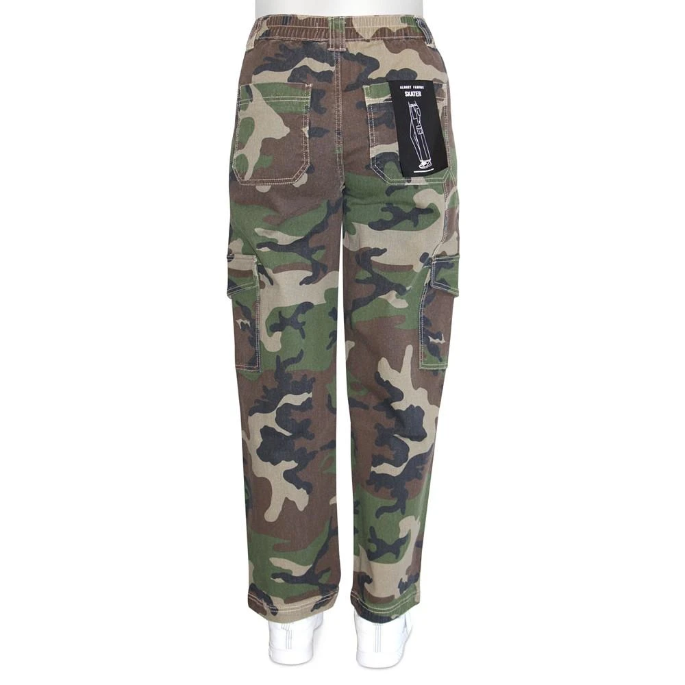 Almost Famous Crave Fame Juniors' High-Rise Utility Cargo Skater Pants 2